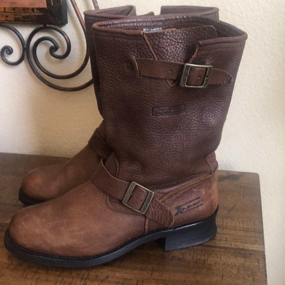 Brown Leather Men's Boots